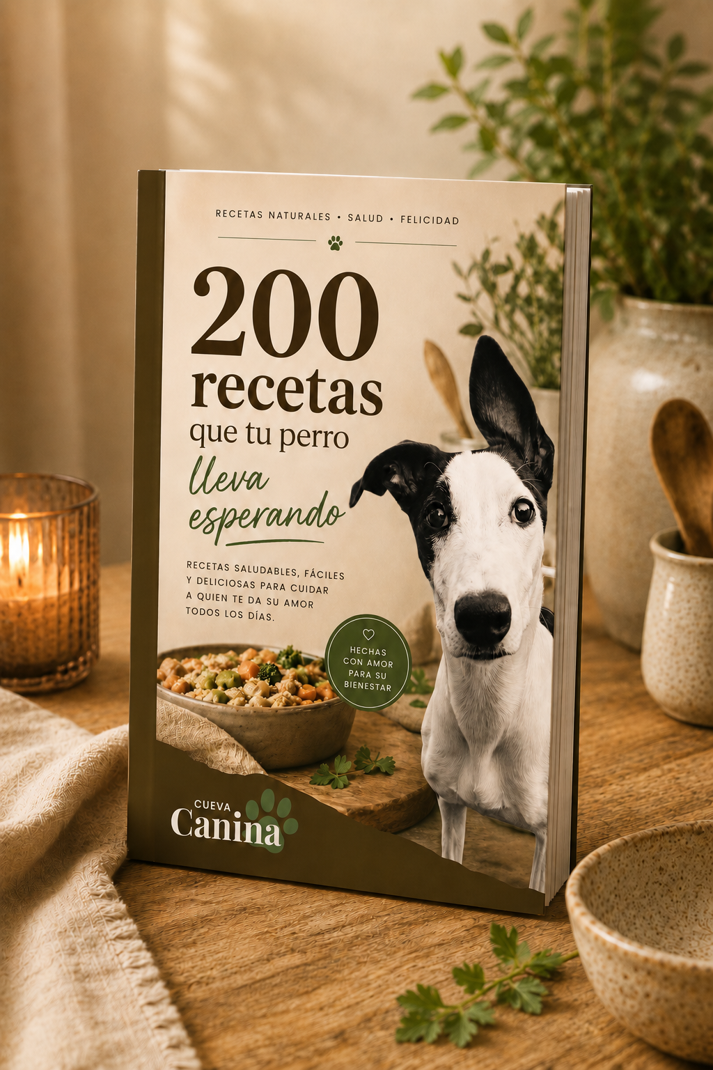 200 Recetas naturales que tu perro lleva esperando